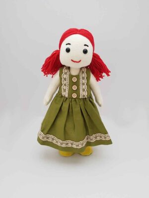 Bez Bebek Zehsa 32cm + Kıyafet Seti
