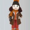 Oyuncak Bez Bebek Zehsa 32cm + Kış Kombini