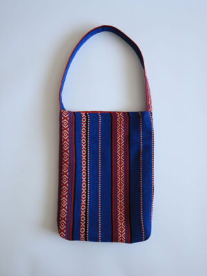 Otantik Kilim Desenli Omuz Çantası