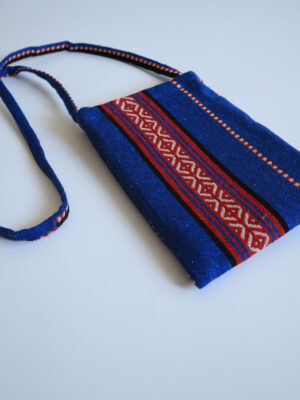 Otantik Kilim Desenli Küçük Çapraz Omuz Çantası